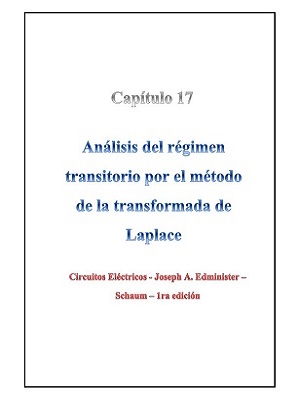 Capítulo 17 - Análisis del régimen transitorio por el método de la transformada de Laplace